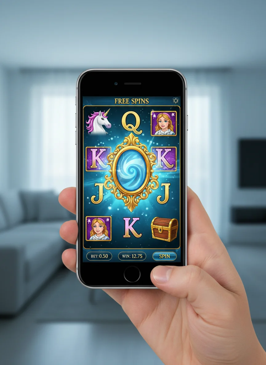 Magic Mirror Deluxe 2 Demo auf dem Handy